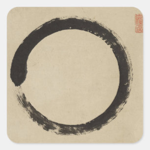 Enso by Taido Shufu Square Sticker