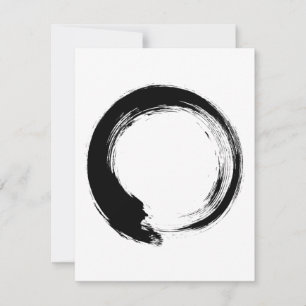 Enso Zen Circle Advice Card