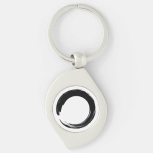 Enso Zen Circle Key Ring