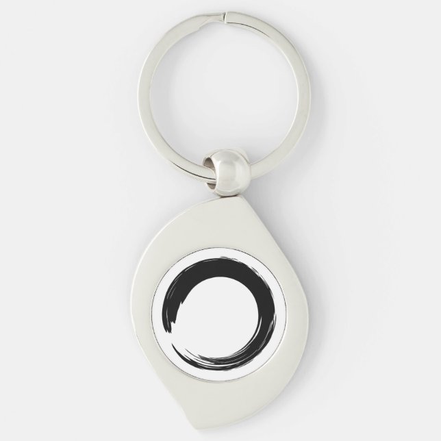  Enso Zen Circle Key Ring (Front)