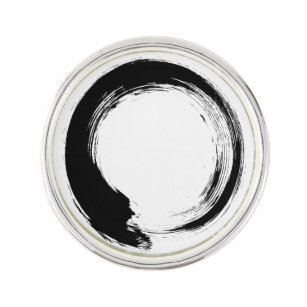 Enso Zen Circle Lapel Pin