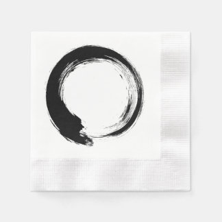 Enso Zen Circle Napkin