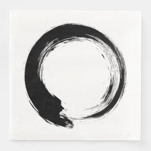 Enso Zen Circle Napkin