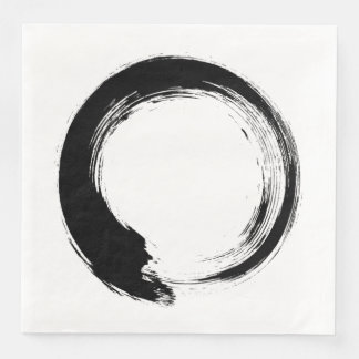 Enso Zen Circle Napkin