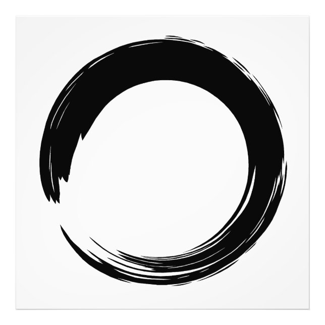  Enso Zen Circle Photo Print (Front)