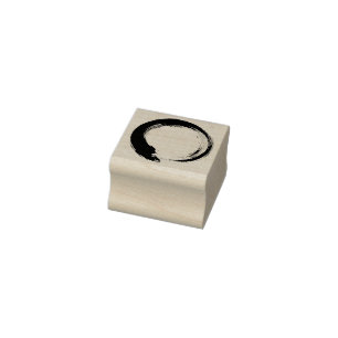 Enso Zen Circle Rubber Stamp
