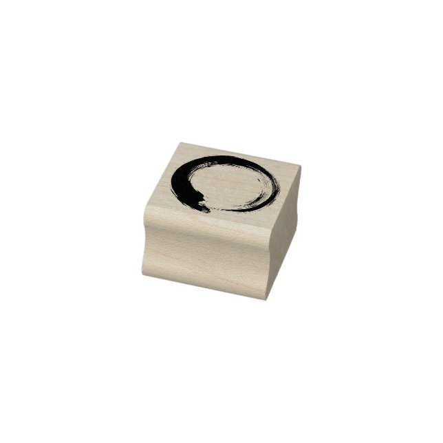 Enso Zen Circle Rubber Stamp (Stamp)