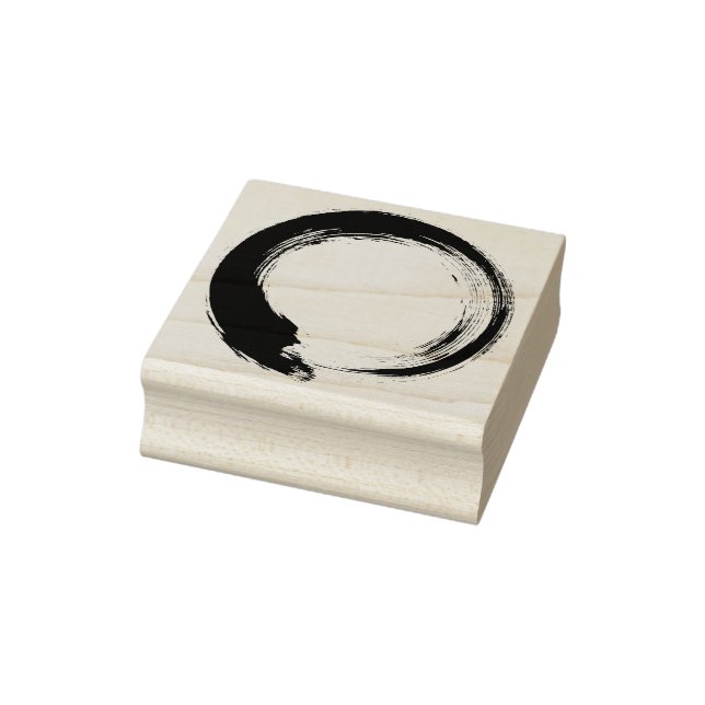 Enso Zen Circle Rubber Stamp (Stamp)