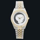 Enso Zen Circle Watch<br><div class="desc">Zen Spirit & Enso,  Zen Circles. Enso is a Japanese word meaning "circle" and a concept strongly associated with Zen. It symbolises the Absolute,  enlightenment,  strength,  elegance,  the Universe,  and the void; it can also symbolise the Japanese aesthetic itself.</div>