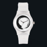 Enso Zen Circle Watch<br><div class="desc">Zen Spirit & Enso,  Zen Circles. Enso is a Japanese word meaning "circle" and a concept strongly associated with Zen. It symbolises the Absolute,  enlightenment,  strength,  elegance,  the Universe,  and the void; it can also symbolise the Japanese aesthetic itself.</div>