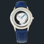 Enso Zen Circle Watch<br><div class="desc">Zen Spirit & Enso,  Zen Circles. Enso is a Japanese word meaning "circle" and a concept strongly associated with Zen. It symbolises the Absolute,  enlightenment,  strength,  elegance,  the Universe,  and the void; it can also symbolise the Japanese aesthetic itself.</div>