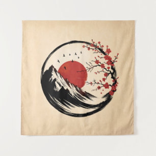 Enso Zen: Dawn's Tranquillity Tapestry