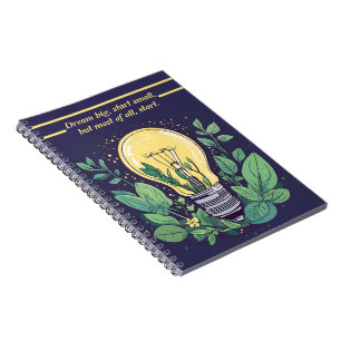 Enspiring Lightbulb Notebook