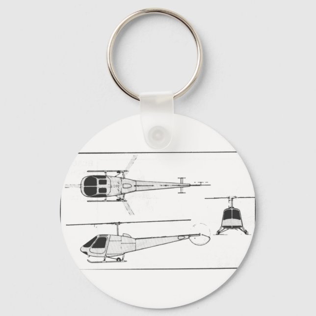 Enstrom-F28 Key Ring (Front)