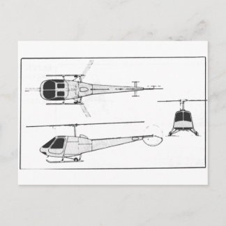 Enstrom-F28 Postcard