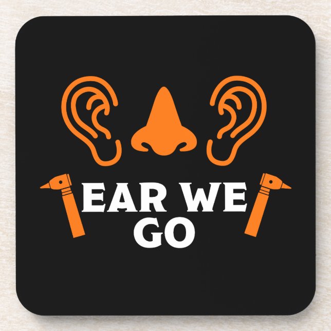 ENT Otolaryngology Otorhinolaryngologist    Coaster (Front)