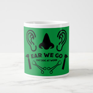 ENT Otolaryngology Otorhinolaryngologist Large Coffee Mug