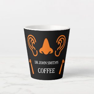 ENT Otolaryngology Otorhinolaryngologist Latte Mug