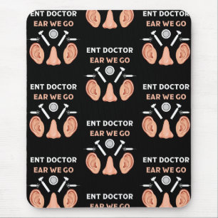 ENT Otolaryngology Otorhinolaryngologist Mouse Mat