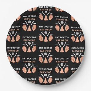 ENT Otolaryngology Otorhinolaryngologist    Paper Plate
