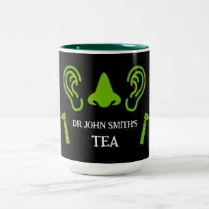 ENT Otolaryngology Otorhinolaryngologist    Two-Tone Coffee Mug
