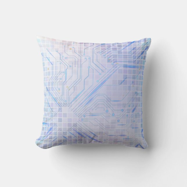 Entangled Currents Pillow Cover (Front)