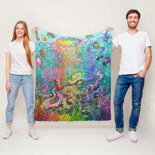 Entanglement Fleece Blanket