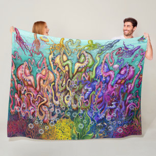 Entanglement Fleece Blanket