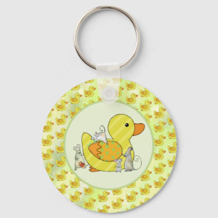 Ente nähen key ring