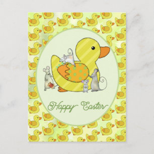 Ente nähen  postcard