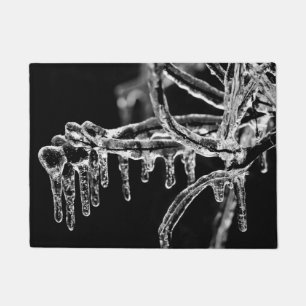 enter icy winter doormat