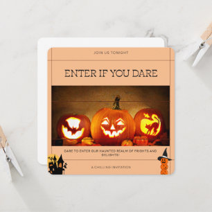 Enter If You Dare: A Haunted Halloween Night Await Invitation