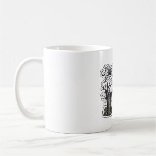 Enter If You Dare Cemetery Gate Gothic Halloween Coffee Mug
