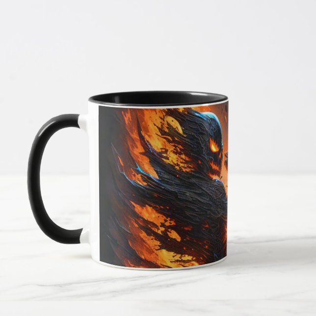 Enter if you dare, foolish mortals! mug (Left)
