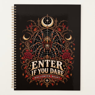 Enter If You Dare Gothic Halloween Planner