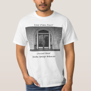 Enter If You Dare Grayscale T-Shirt