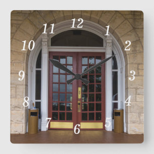 Enter If You Dare Wall Clock
