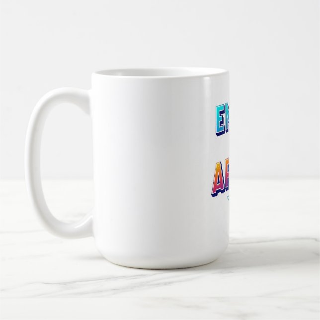 Enter the Arena. Coffee Mug (Left)