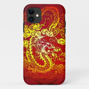 Enter the Dragon Fire Red iPhone 11 Case