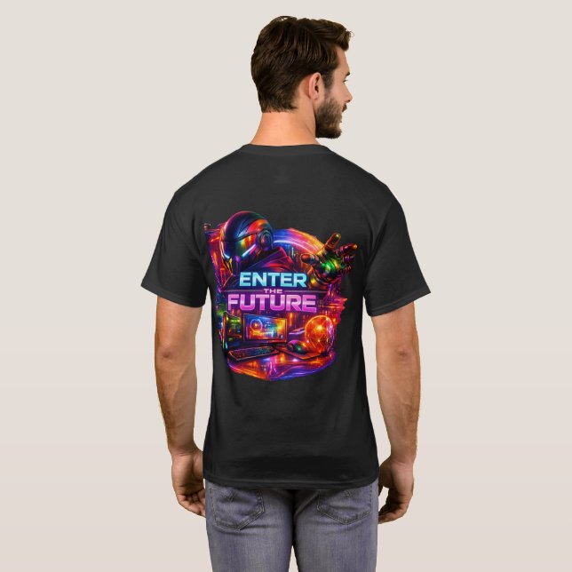 Enter the Future Galaxy T-Shirt (Back Full)