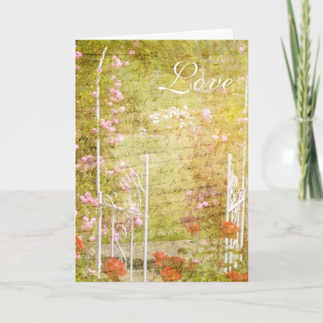 Enter the Garden Card (Front)