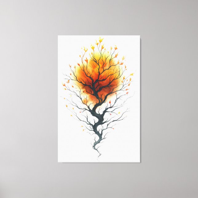 Enter the Realm  Canvas Print (Front)