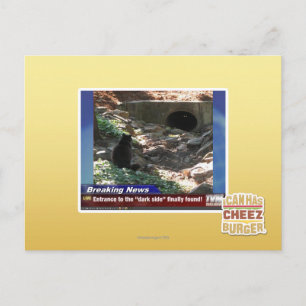 Enterance to the Dark Side Postcard