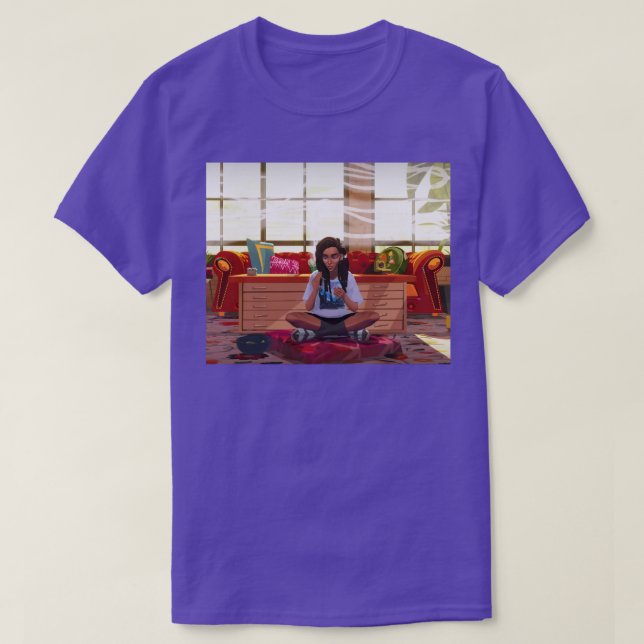 Entergalactic Meadow T-Shirt (Design Front)