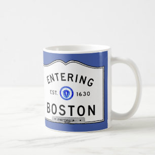 Entering Boston Coffee Mug