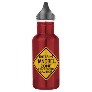 Entering Handbell Zone 532 Ml Water Bottle