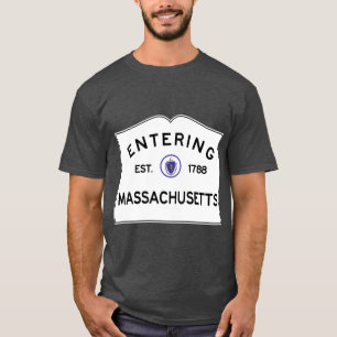 Entering Massachusetts Commonwealth of Massachuset T-Shirt