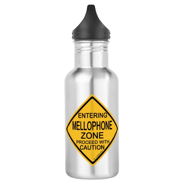 Entering Mellophone Zone Water Bottle (Left)