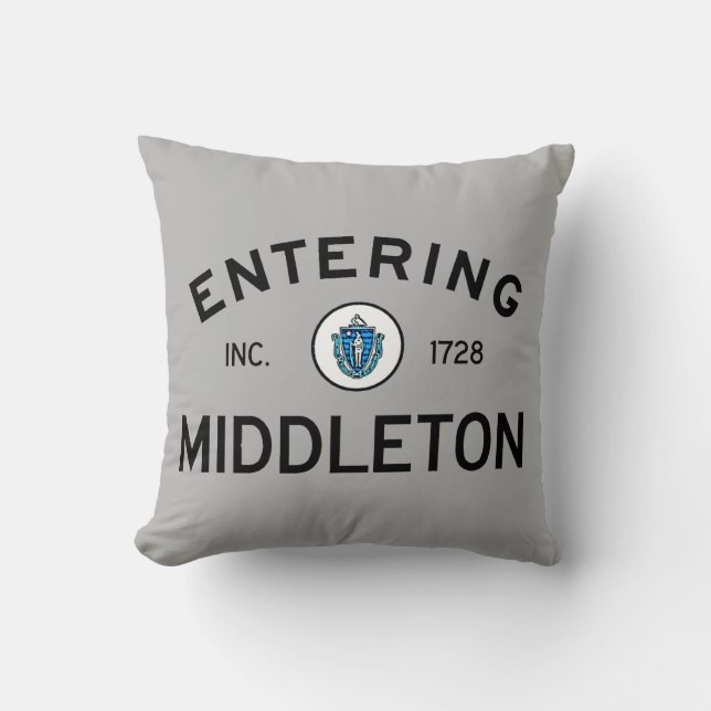 Entering Middleton Cushion (Front)