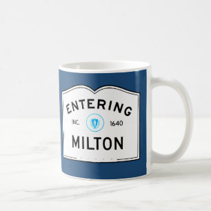 Entering Milton Coffee Mug
